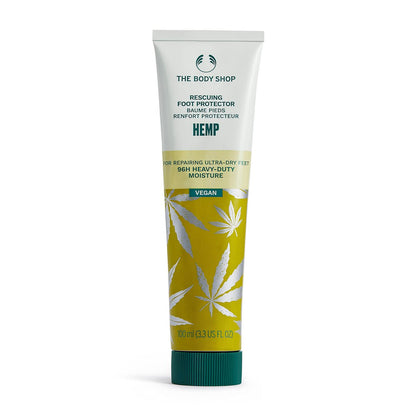 The Body Shop Hemp Foot Protector – Intensive Hydration for Ultra Dry Feet, 3.5 oz Avelisse