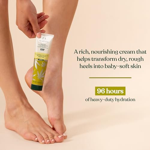 The Body Shop Hemp Foot Protector – Intensive Hydration for Ultra Dry Feet, 3.5 oz Avelisse