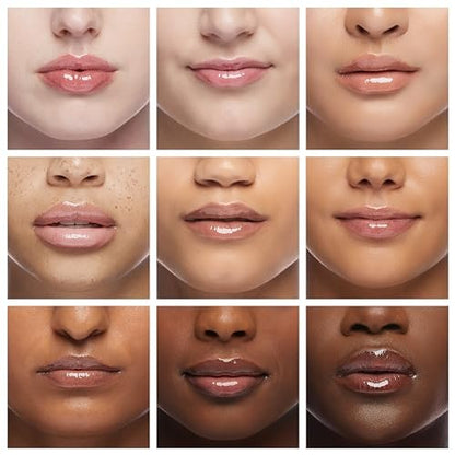Ruby Kisses Broadway Vita-Lip Clear Lip Gloss with Rosehip Oil – 12-Pack Ultra-Hydrating High-Shine Non-Sticky Lip Gloss Avelisse