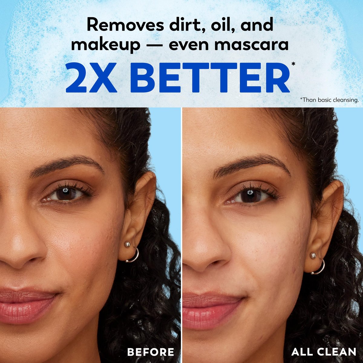 Olay Daily Facials Deep Clean Makeup Remover Wipes, Alcohol & Fragrance Free, 66 Count - görsel 8