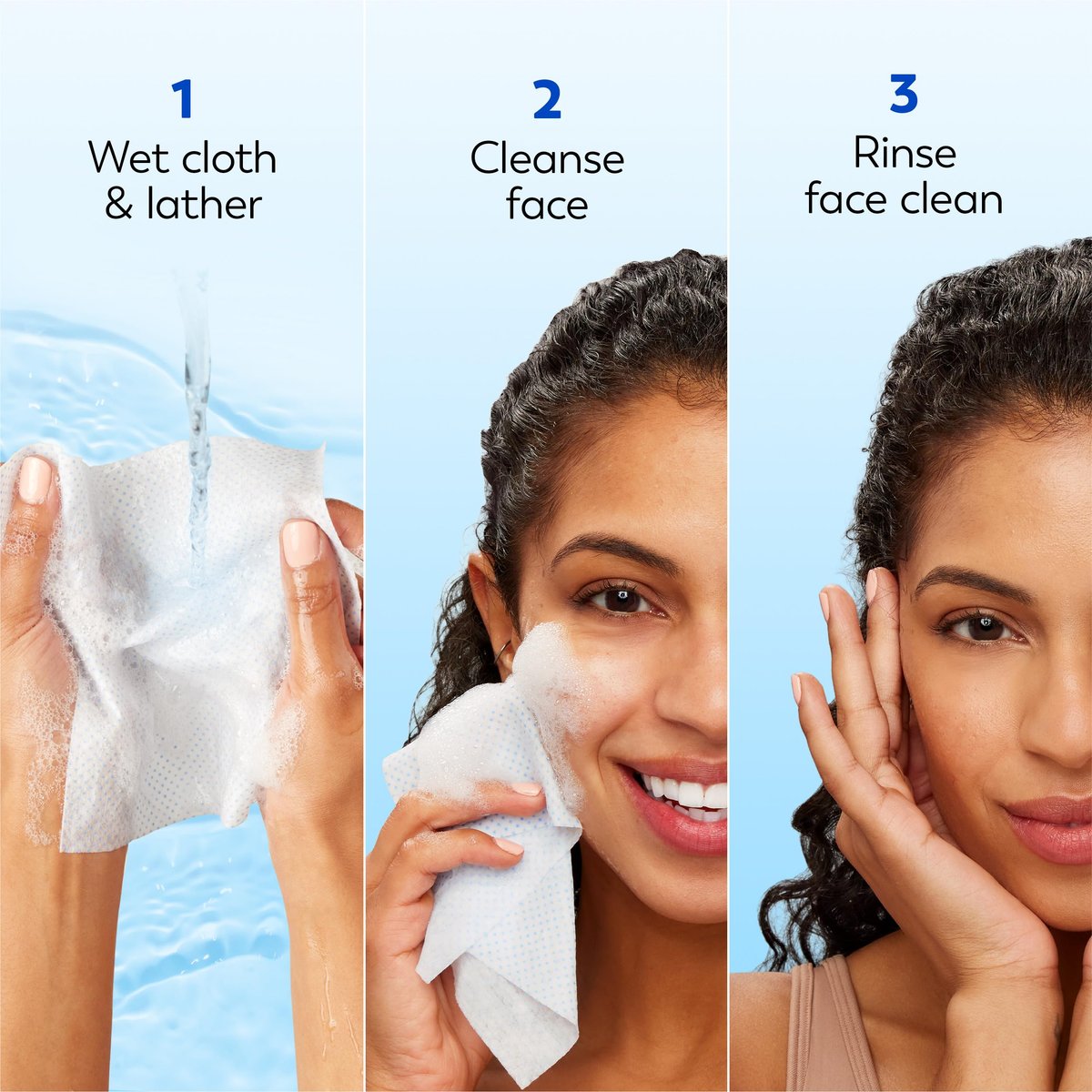 Olay Daily Facials Deep Clean Makeup Remover Wipes, Alcohol & Fragrance Free, 66 Count - görsel 18