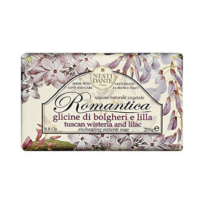 Nesti Dante Romantica Italian Bar Soap – Tuscan Wisteria & Lilac, 250g