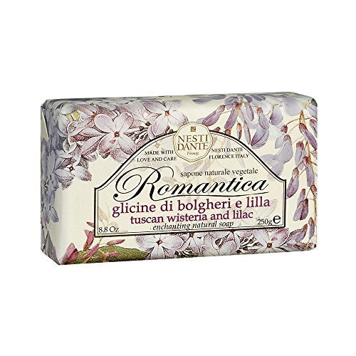 Nesti Dante Romantica Italian Bar Soap – Tuscan Wisteria & Lilac, 250g - görsel 4