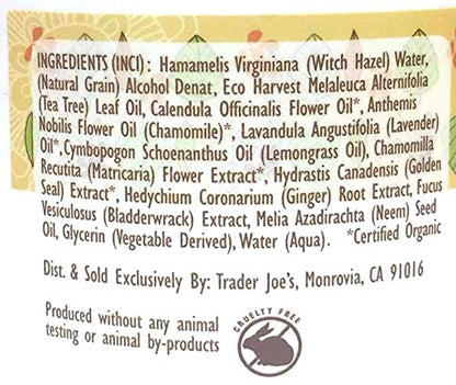 Natural Facial Cleansing Pads with Tea Tree Oil - 2 Pack (100 Pads Total) Avelisse