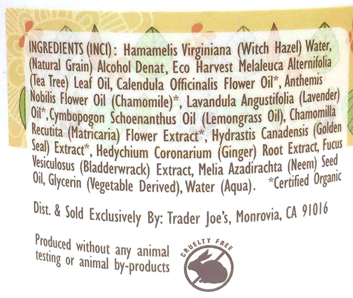 Natural Facial Cleansing Pads with Tea Tree Oil - 2 Pack (100 Pads Total) Avelisse