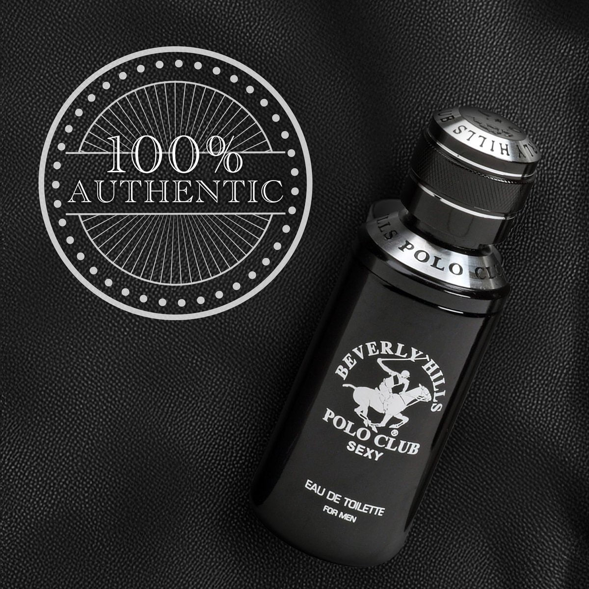 Beverly Hills Polo Club SEXY Eau de Toilette - Oriental Woody Cologne for Men, 3.4 fl oz Avelisse