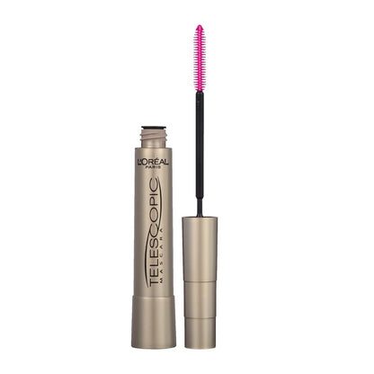 L'Oreal Paris Telescopic Mascara - Washable Black Brown - Separating Volume & Length Formula - 0.27 Fl Oz Avelisse