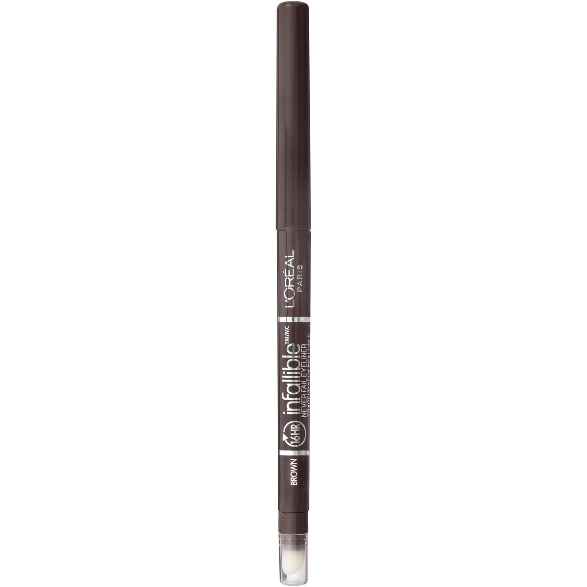 L'Oreal Paris Infallible Never Fail Original Mechanical Pencil Eyeliner - Brown - Built-in Sharpener - görsel 1