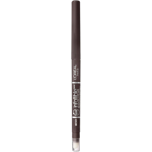 L'Oreal Paris Infallible Never Fail Original Mechanical Pencil Eyeliner - Brown - Built-in Sharpener