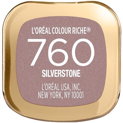 L'Oreal Paris Colour Riche Original Creamy Hydrating Satin Lipstick - Silverstone, 0.13 oz - görsel 12
