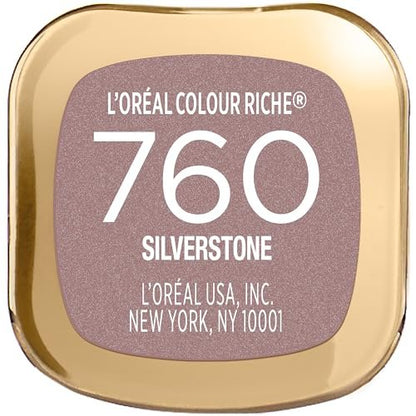 L'Oreal Paris Colour Riche Original Creamy Hydrating Satin Lipstick - Silverstone, 0.13 oz