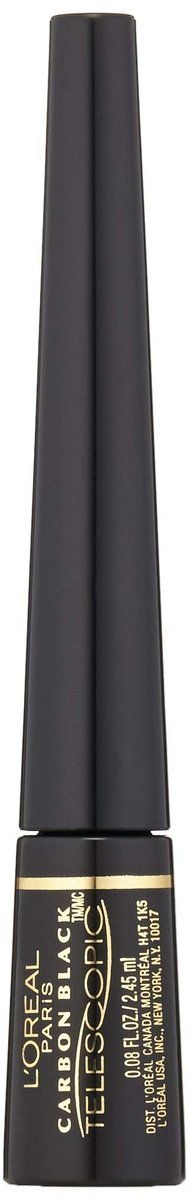 L'Oreal Paris Telescopic Precision Liquid Eyeliner - Carbon Black, 0.08 Fl Oz Avelisse