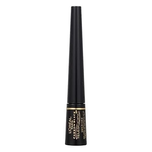 L'Oreal Paris Telescopic Precision Liquid Eyeliner - Carbon Black, 0.08 Fl Oz Avelisse