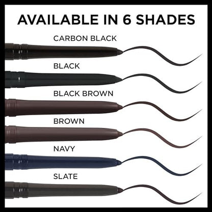 L'Oreal Paris Infallible Never Fail Original Mechanical Pencil Eyeliner - Carbon Black - Waterproof & Smudge-Proof