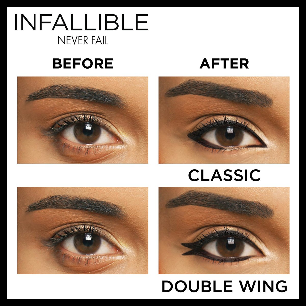 L'Oreal Paris Infallible Never Fail Original Mechanical Pencil Eyeliner - Carbon Black - Waterproof & Smudge-Proof - görsel 7