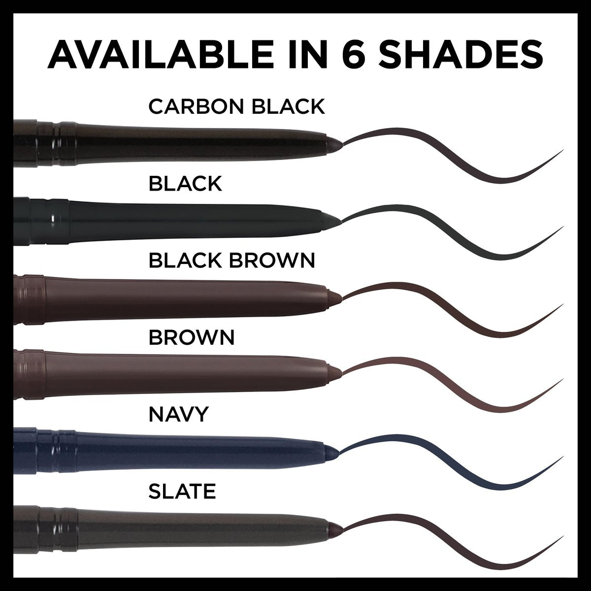 L'Oreal Paris Infallible Never Fail Original Mechanical Pencil Eyeliner - Carbon Black - Waterproof & Smudge-Proof - görsel 9