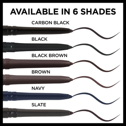 L'Oreal Paris Infallible Never Fail Original Mechanical Pencil Eyeliner - Carbon Black - Waterproof & Smudge-Proof