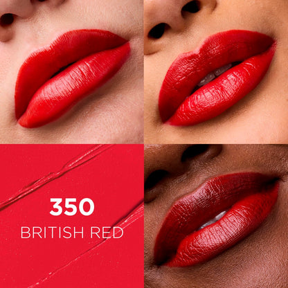 L'Oreal Paris Colour Riche Original Creamy Hydrating Satin Lipstick - British Red (0.13 oz)