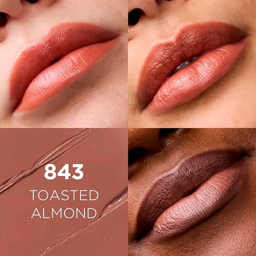 L'Oreal Paris Colour Riche Original Creamy Lipstick - Toasted Almond, Hydrating Satin with Argan Oil & Vitamin E - görsel 4