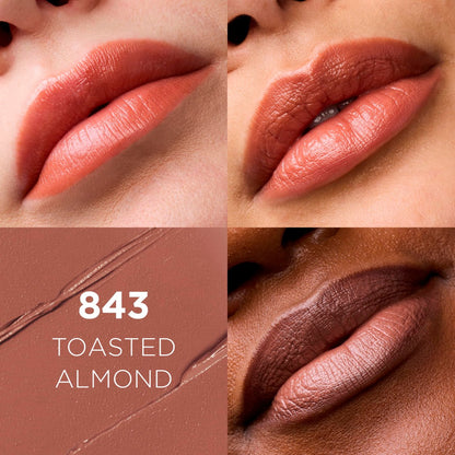 L'Oreal Paris Colour Riche Original Creamy Lipstick - Toasted Almond, Hydrating Satin with Argan Oil & Vitamin E