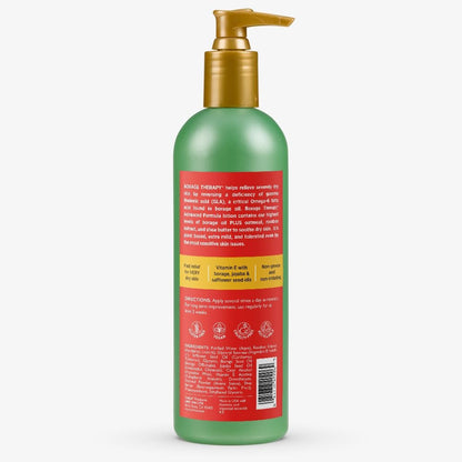ShiKai Borage Therapy Body Moisturizer Advanced Formula – Fragrance Free Hydrating Lotion for Dry Hands & Body with Oatmeal & Shea Butter (8 oz)