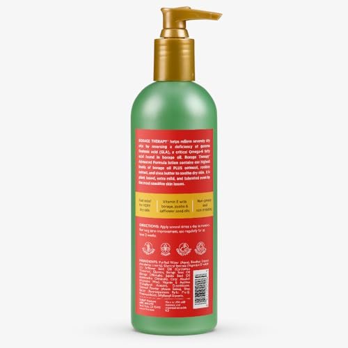 ShiKai Borage Therapy Body Moisturizer Advanced Formula – Fragrance Free Hydrating Lotion for Dry Hands & Body with Oatmeal & Shea Butter (8 oz) - görsel 11