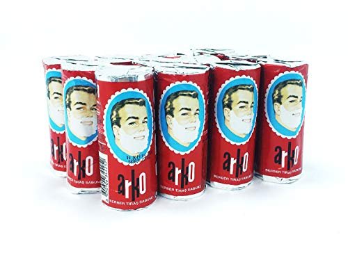 Arko Shaving Soap Stick 12-Pack - Classic Shaving Soap, 31.5 oz Total Avelisse