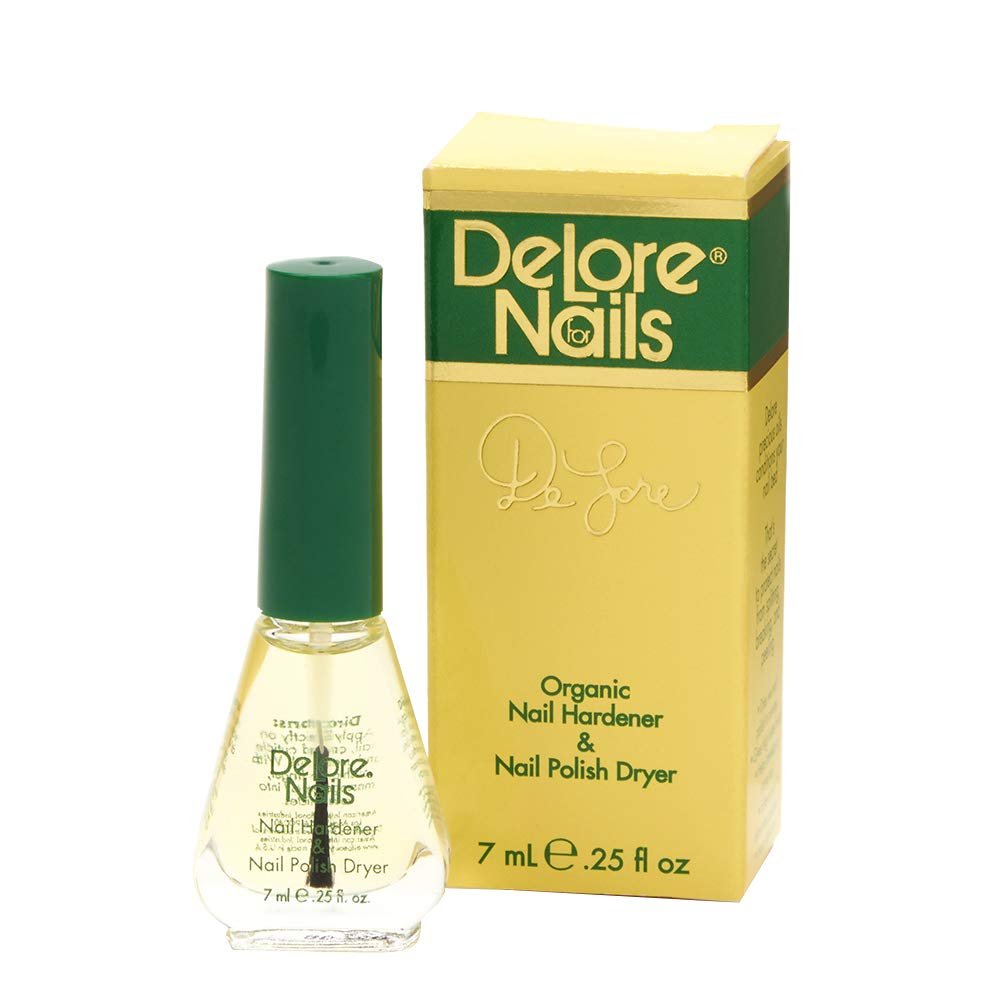 Organic Nail Hardener & Polish Dryer - 0.25 oz (Pack of 2) by Delore for Nails - görsel 7