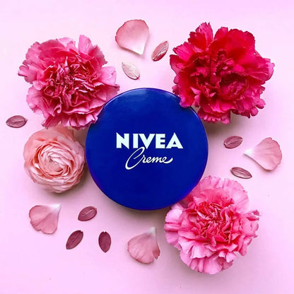 NIVEA Creme 200ml (Pack of 3) - Intensive Moisturizing Cream for Face, Hands, and Body Avelisse