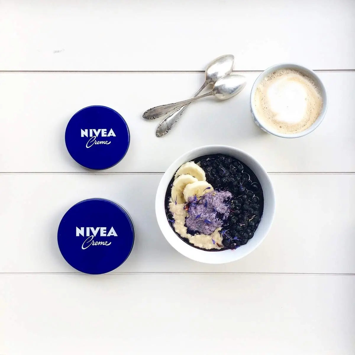 NIVEA Creme 200ml (Pack of 3) - Intensive Moisturizing Cream for Face, Hands, and Body Avelisse