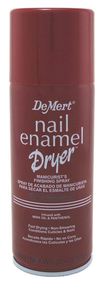 Demert Nail Enamel Dryer Spray – Fast-Drying Formula for Salon-Quality Nails at Home, 7.5 oz - görsel 1