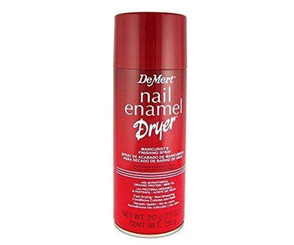 Demert Nail Enamel Dryer Spray – Fast-Drying Formula for Salon-Quality Nails at Home, 7.5 oz