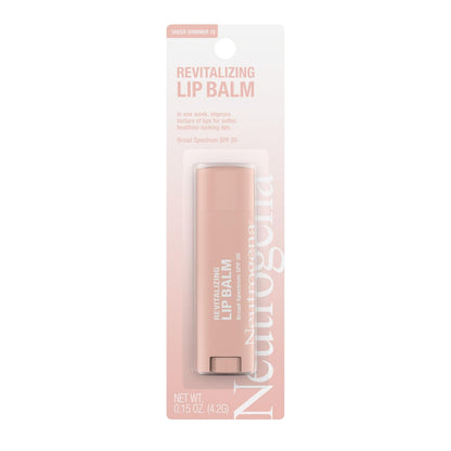 Neutrogena Revitalizing Tinted Lip Balm Broad Spectrum SPF 20 Sunscreen, Sheer Shimmer 10, 0.15 oz Avelisse