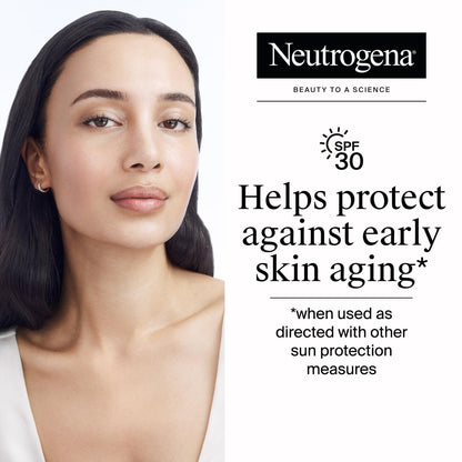 Neutrogena Rapid Wrinkle Repair Retinol Face Moisturizer with SPF 30 Sunscreen, Daily Anti-Aging Face Cream, 1 fl. oz Avelisse