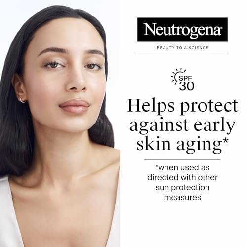 Neutrogena Rapid Wrinkle Repair Retinol Face Moisturizer with SPF 30 Sunscreen, Daily Anti-Aging Face Cream, 1 fl. oz Avelisse
