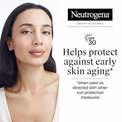 Neutrogena Rapid Wrinkle Repair Retinol Face Moisturizer with SPF 30 Sunscreen, Daily Anti-Aging Face Cream, 1 fl. oz Avelisse