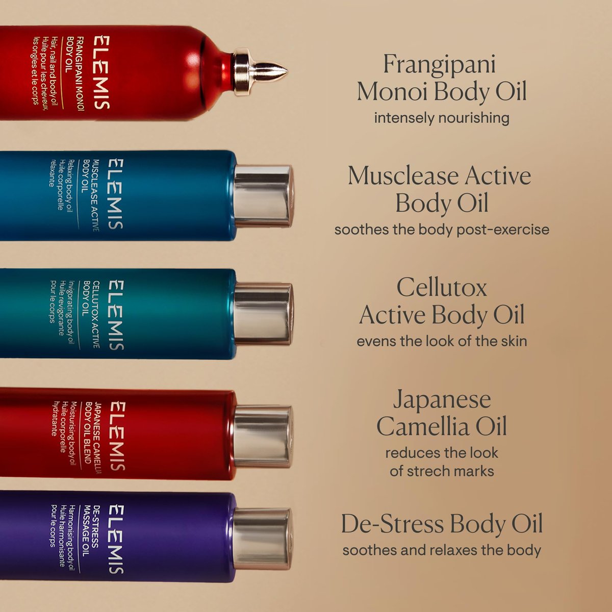 ELEMIS Japanese Camellia Body Oil Blend - Luxuriously Lightweight Body Oil for Nourishing, Conditioning, and Softening Stretch Marks & Postpartum Skin, 100 mL Avelisse
