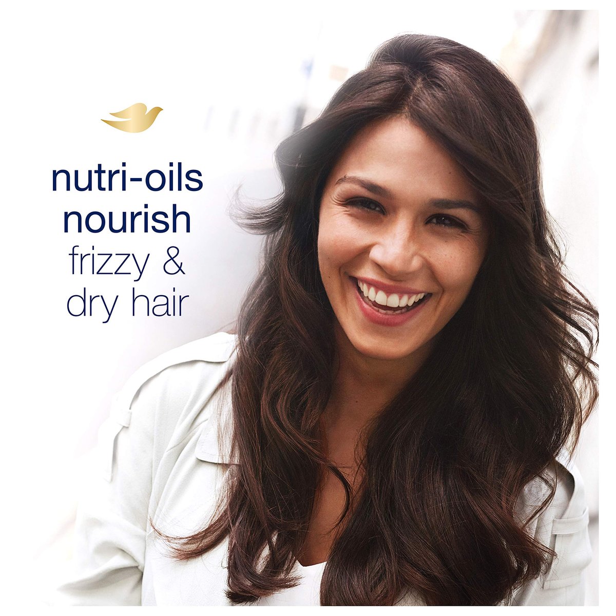 Dove Nutritive Solutions Anti Frizz Shampoo for Frizzy, Tangled Hair - Oil Therapy with Nutri-Oils, Moisturizing Formula, 12 oz - görsel 3