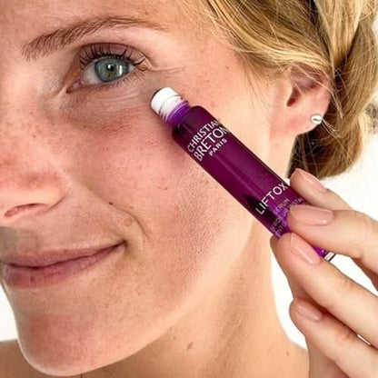 Christian Breton LIFTOX Eye Lifting Serum – Hydrating & Firming Under Eye Serum with Collagen & Hyaluronic Acid – Ophthalmologist-Tested, Made in France – 10 ml / 0.34 oz