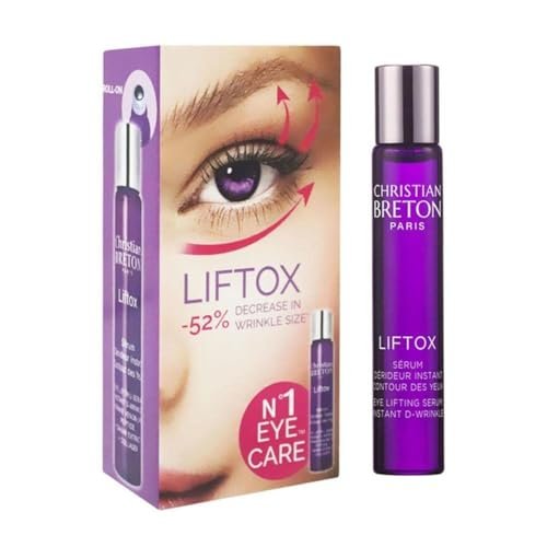 Christian Breton LIFTOX Eye Lifting Serum – Hydrating & Firming Under Eye Serum with Collagen & Hyaluronic Acid – Ophthalmologist-Tested, Made in France – 10 ml / 0.34 oz - görsel 2