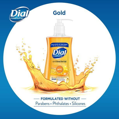 Dial Liquid Antimicrobial Hand Soap, 7.5 oz Pump Bottle – Orange Scent