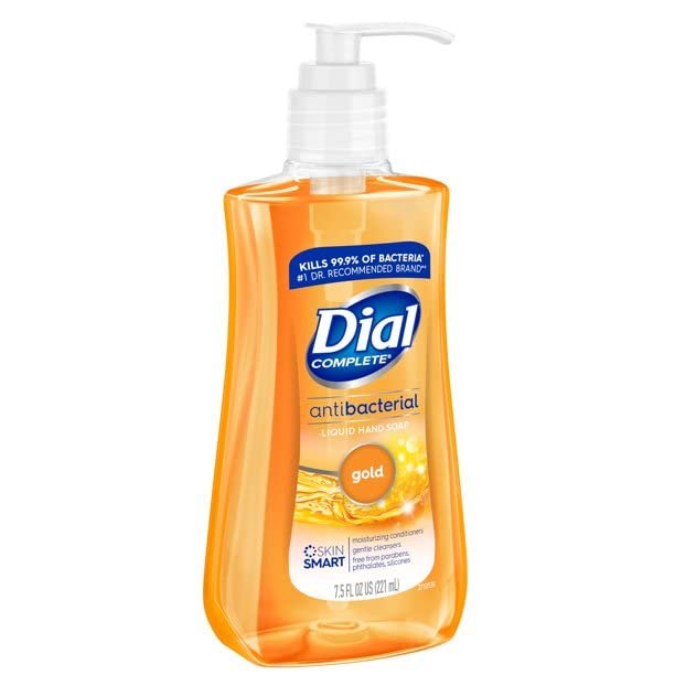 Dial Liquid Antimicrobial Hand Soap, 7.5 oz Pump Bottle – Orange Scent - görsel 7