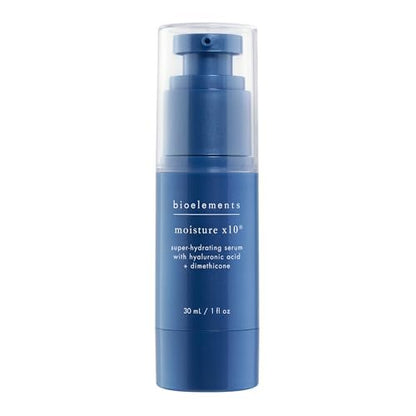 Bioelements Moisture x10 Super-Hydrating Hyaluronic Acid Facial Serum for Dry & Combination Skin - 1 fl oz Avelisse
