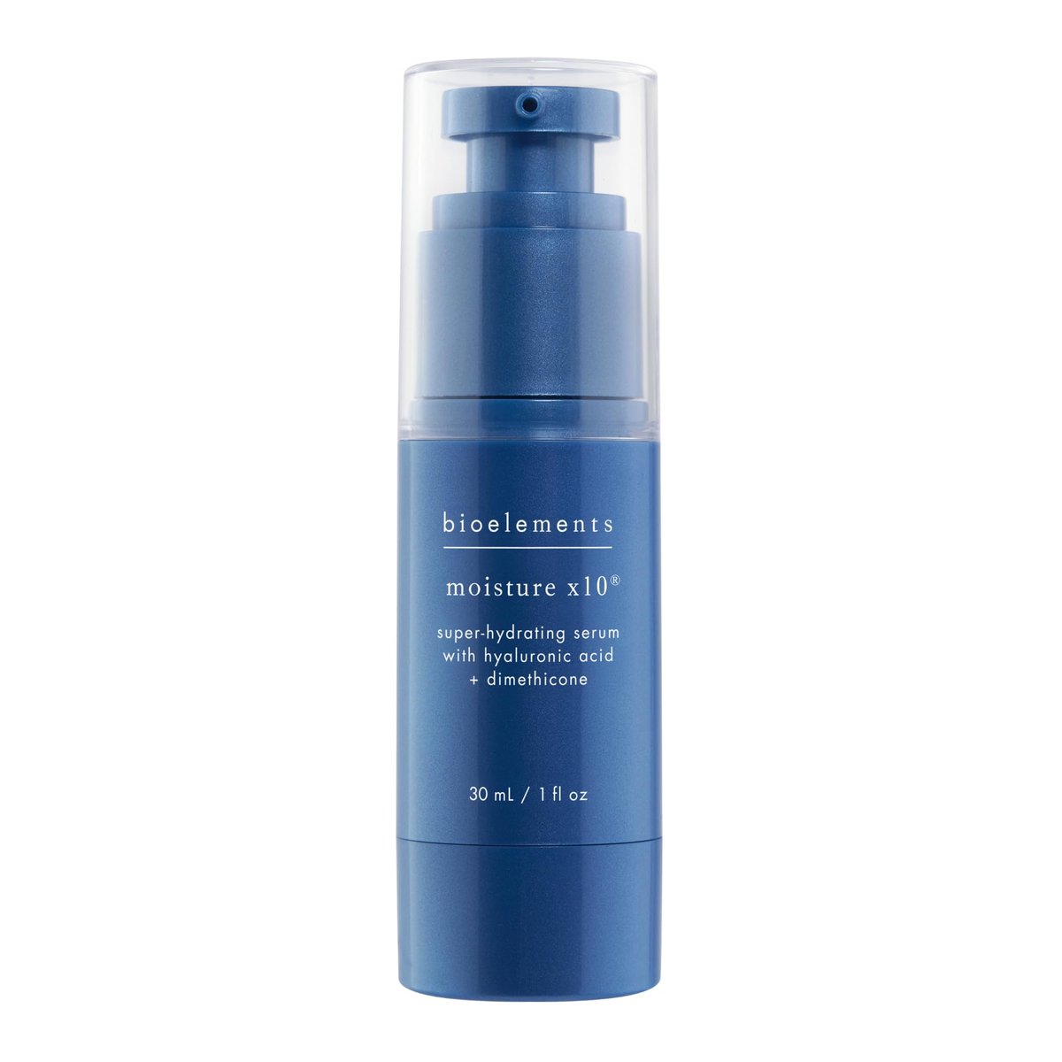 Bioelements Moisture x10 Super-Hydrating Hyaluronic Acid Facial Serum for Dry & Combination Skin - 1 fl oz Avelisse