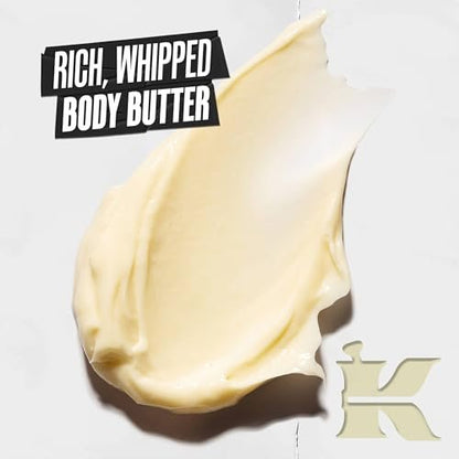 Kiehl's Creme de Corps Whipped Body Butter – 24-Hour Hydrating Body Lotion with Soy Milk & Honey, 8 oz Avelisse