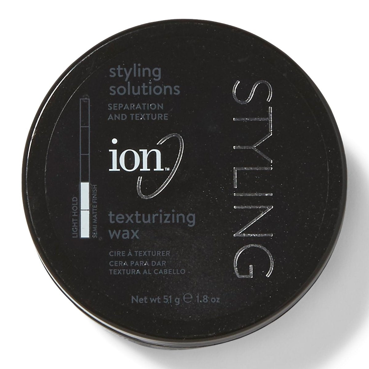 Ion Texturizing Wax – Adds Definition, Pliable Hold, Lightweight, Long-Lasting (1.8 oz) Avelisse