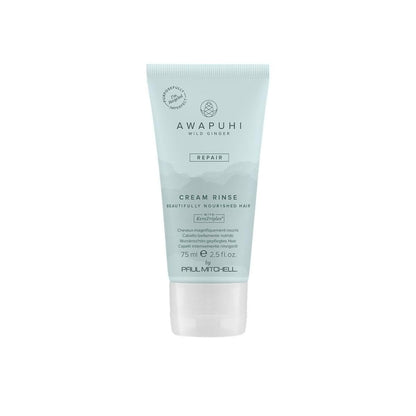 Awapuhi Wild Ginger Cream Rinse by Paul Mitchell – Detangling & Repairing Conditioner for Dry, Damaged & Color-Treated Hair (2.5 fl. oz.)