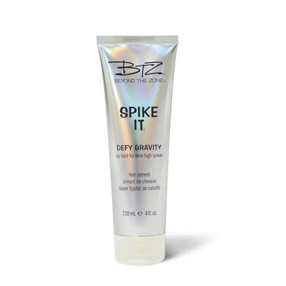 Beyond the Zone Spike It Hair Cement - Strong Hold Hair Gel for All Hair Types, 4 oz