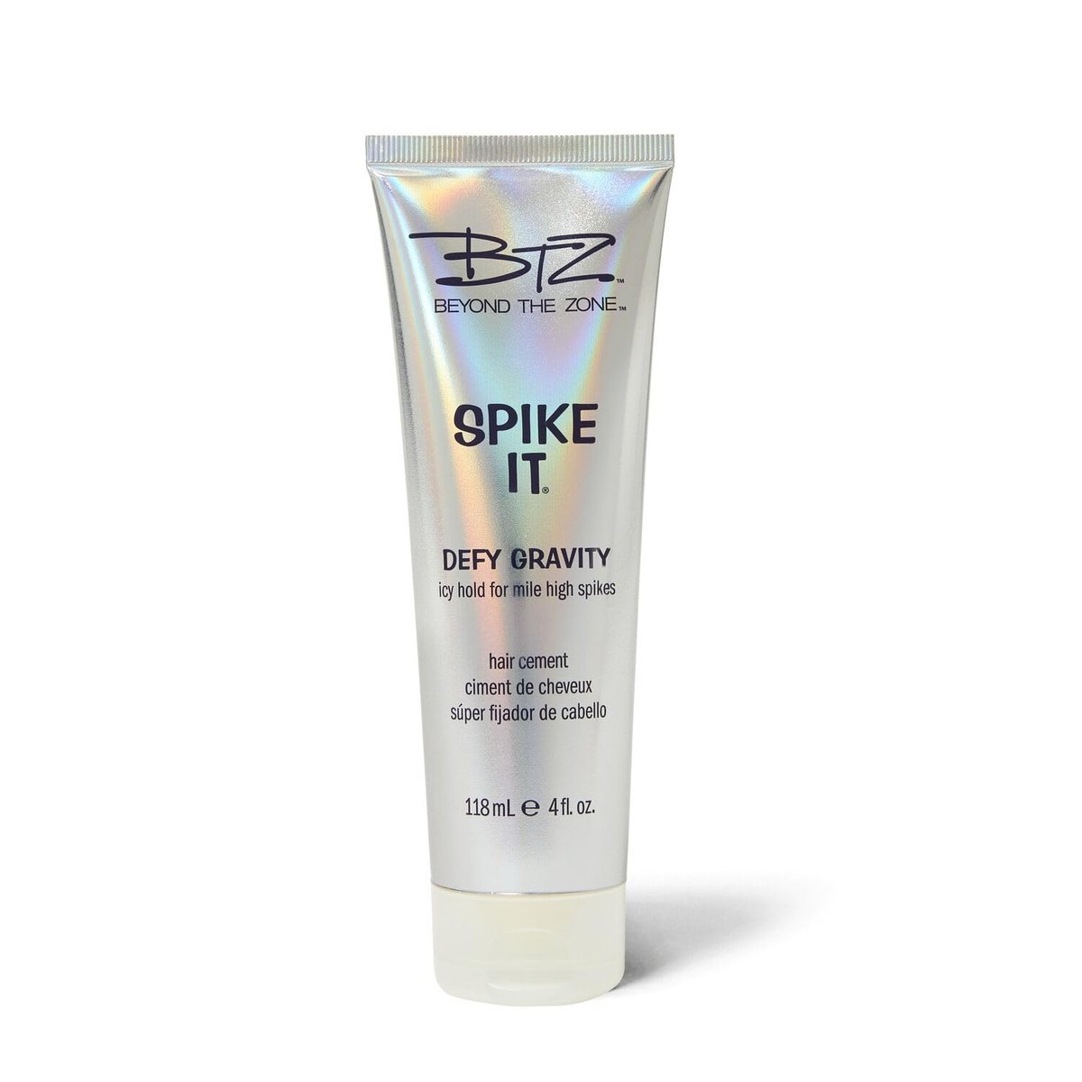 Beyond the Zone Spike It Hair Cement - Strong Hold Hair Gel for All Hair Types, 4 oz - görsel 1