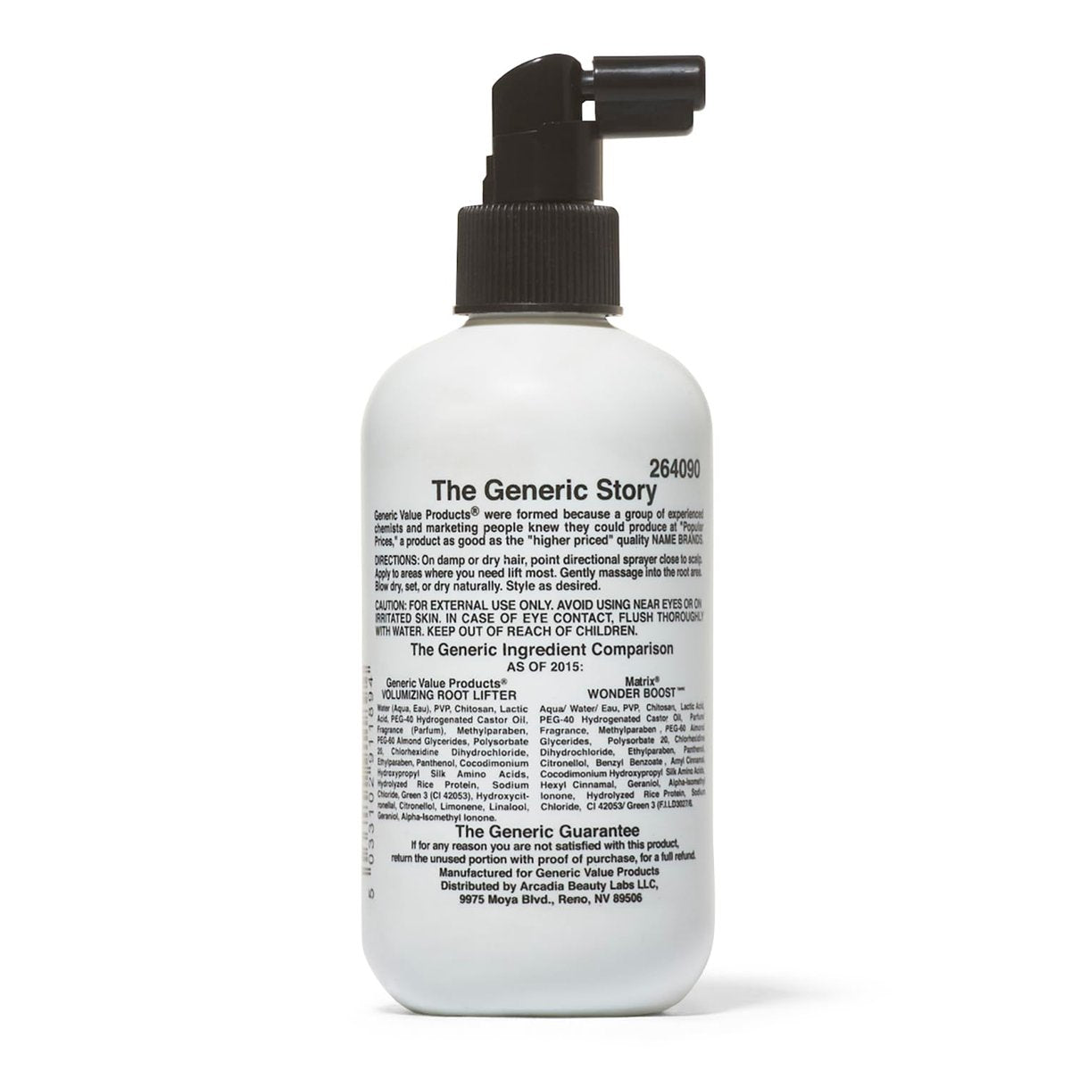 Generic Value Products Volumizing Root Lifter – Weightless, Humidity-Resistant Hair Spray for All Hair Types, 8.5 oz - görsel 3